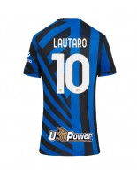 Inter Milan Lautaro Martinez #10 Hjemmedrakt Dame 2024-25 Korte ermer